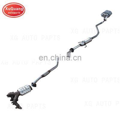 stainless steel Exhaust muffler for hyundai Elantra full set  with catalytic converter