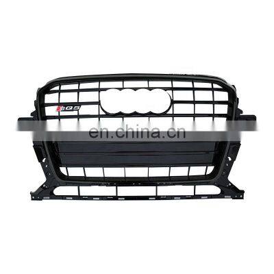 ABS Glossy Black RSQ5 Radiator Honeycomb Grills for Audi Q5 Front Bumper Facelift Mesh Grille for Audi SQ5 2013-2018 photo-2