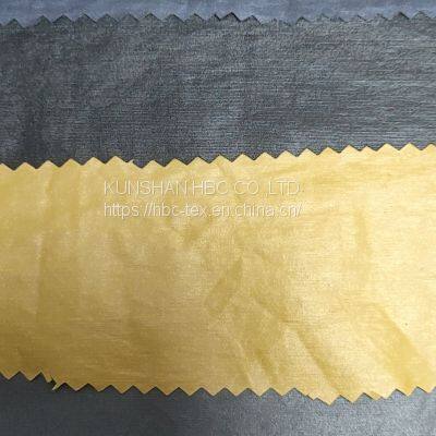 ART.EGNC-300 70%ctn,30%nylon 140gsm Wr+pearl Foam Coat+fabric Wash photo-2