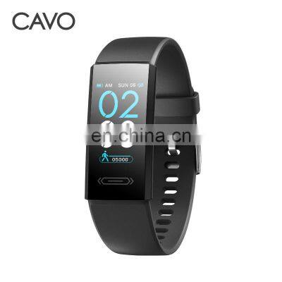 Health Blood Pressure Waterproof Heart Rate Body Temperature Fitness Tracker Smart Wristband Bracelet Blood Pressure Watch