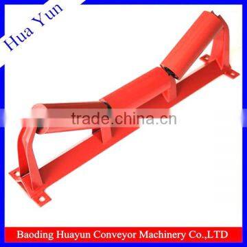 huayun roller factory 3 roll troughing idlers group for coal conveyor                        
                                                Quality Choice