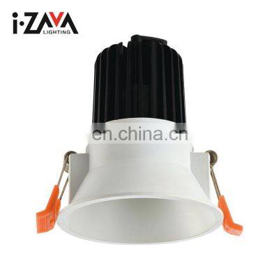 OEM ODM  Factory Bis Approve Aluminum 8W Indoor Ceiling Recessed COB LED Down Lamp