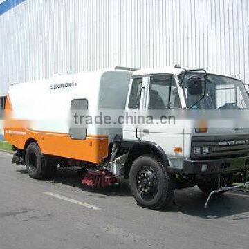 8000L Dongfeng 4x2 road sweeper truck