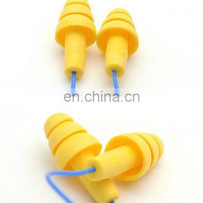 Soundproof Sleep Noise Prevention Disposable Silicone Earplugs photo-2