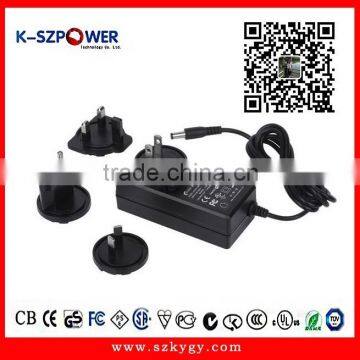 2015 k-17 36W switching ac dc adapter 220v to 36v 12v dc 3amp power adaptor