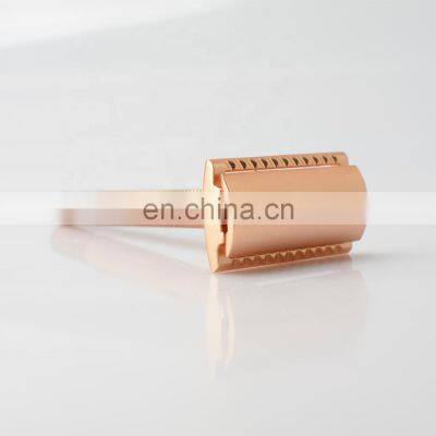 Hot Selling Single Edge Matte Gold Shaving Safety Razor photo-4