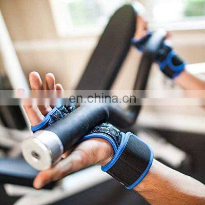 High Quality Custom Logo Ventilated Workout Fitness Weight Lifting Gloves With Wrist Breathable Workout Weightlifting Gloves photo-3