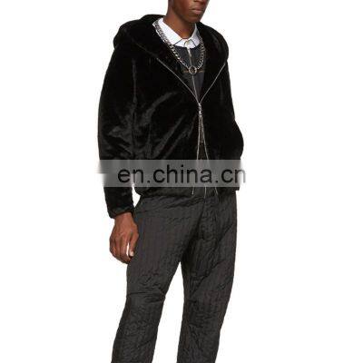 Hip Hop Casual Fashion Brand Function Wind Dark High Neck Embroidery Velvet Heavy Hoodie Men's Hoodie photo-3