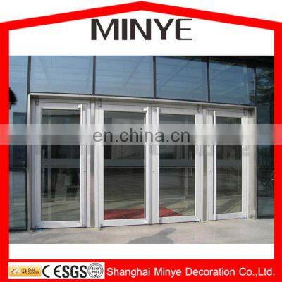 Aluminum Frame Design Office Entry Door for Commerical With Door Closer photo-4