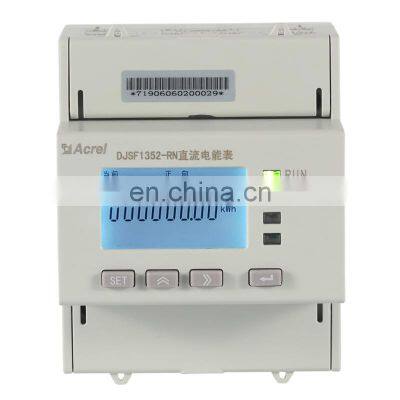 Acrel 8 Digit LCD Display Max 1000V Power Types of 75mV dc Energy Meter Watt Voltage Reading in Kwh photo-4