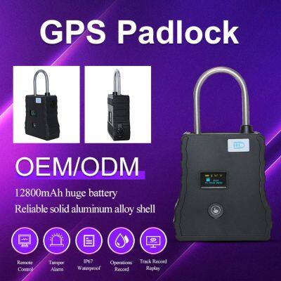 G420N GPS Tracker Padlock Smart Electronic Lock