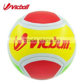 Factory Dirctly Supply Machine Sewn Foam PVC Material six-panels Football Ball