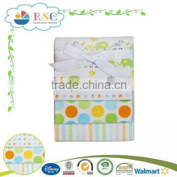 wholesale high quality comfortable soft touch baby blanket for girl