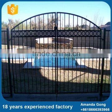 Top Brand And Reliable Australia Standard Wrought Iron Side Main Gate Designs photo-2