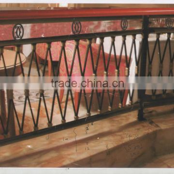 Made in China steel single grill railing for house decor