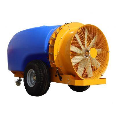 Tractor fruit tree air blast sprayer