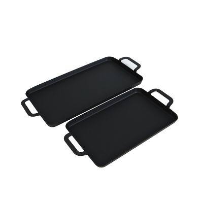 Stove Top Double Burner Carbon Steel Flat Griddle Manufacturer photo-3