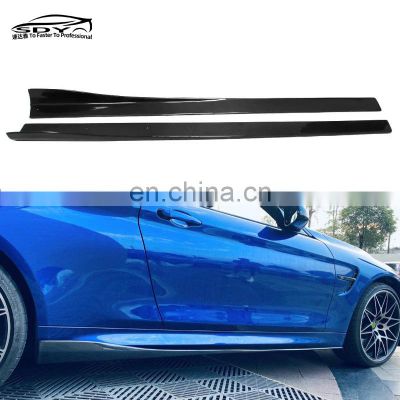 F80 F82 Carbon Fiber Side Skirts R style For BMW F80 M3 F82 M4 Carbon Fiber Side Bumper Body Kit