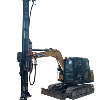 Excavator Modified Down the Hole Drilling Rig, Excavator Modified Slope Support Drilling Rig, Reasonable Design, Easy Operation photo-4