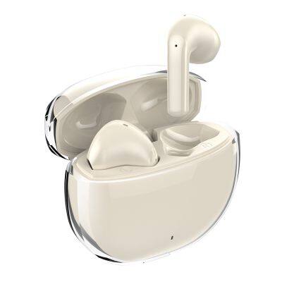 Touch Control TWS Stereo Bluetooth Earphone Wireless Mini Transparent Earbuds With Charging Box
