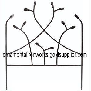 Garden Metal Fence Wire Rustproof Folding Iron Edging Fencing for Outdoor