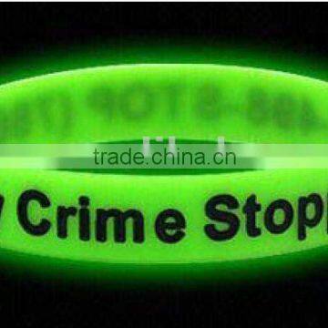 glow in dark silicone bracelets