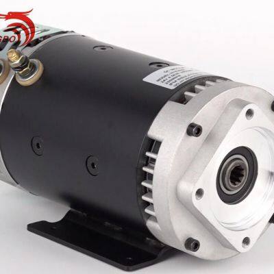 DC  motor from Haiyan Long Bo factory for Hydraulic equipments drives pump dc motor
