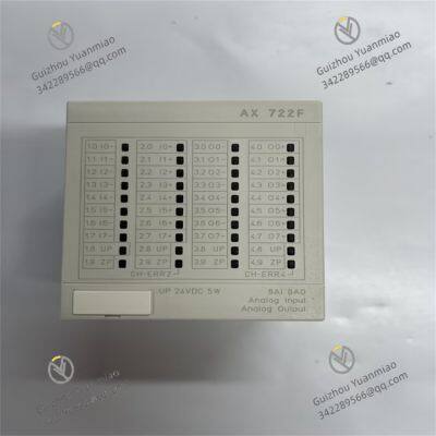 ABB AX722F 3BDH000377R0001 Module d'entrée/sortie analogique