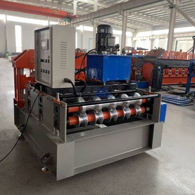 Fast Delivery Sheet Metal Roofing Curving Machine Pressing Curve Forming Machine photo-4