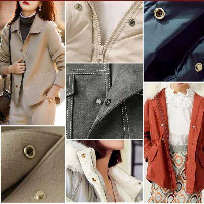 Factory Wholesale Hat Bag Clothing Press Snap Button Spring Snap Button Metal Snap Buttons photo-3