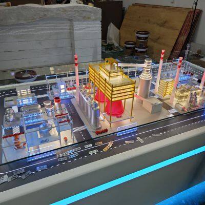 Sand table model manufacturer for thermal power plants