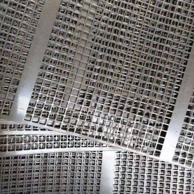 Алюминиевая перфорированная металлическая пластина с порошковой окраской поверхности