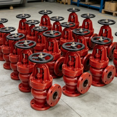 Ductile Iron Flanged Globe Valve CBT4008-2005 for Water & Steam Systems