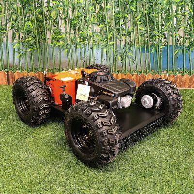 Vigorun Tech Green Petrol-Powered Industrial Grade 4-Stroke Self Propelled 4WD Robotic Lawn Mower With Tubeless Tires photo-2