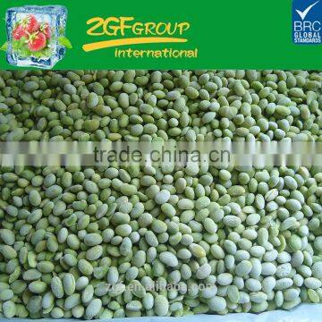 IQF frozen organic soybean kernels