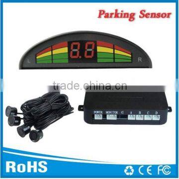 2014 New led park sensor with 3 color led monitor Alarm by Bibi sound good price and easy install