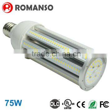 High power parking lot lights LED corn light E40 corn bulbs 75w