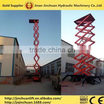 JINCHUAN 300-1000kg Motorized Lifting Platform 4-18 m Material Lifting Platform Hydraulic Lifting Platform photo-5