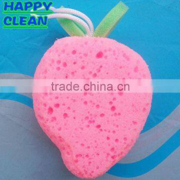 Colorful Peach-Shaped Bath Sponge /Baby Bath Sponge