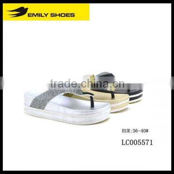 new style high quality cheap price lady pcu slippers