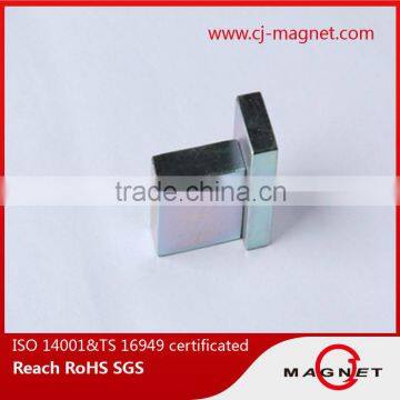 N30SH-N45SH bar permanent ndfeb/neodymium magnet motor magnet passed by ISO14001, ISO9001, ISO/TS16949