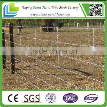 chain facory supply (ISO9001:2008)hot sales stainless steel specification shanghai field fence glassland fence net