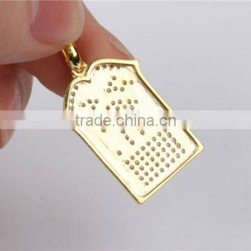 Custom Gold Hip Hop Jewelry Pendant Gold Rope Chain Many Style for Choice photo-2
