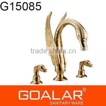 G15085 Luxury brass golden kitchen faucet