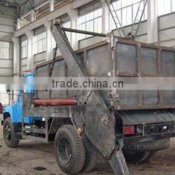 2012 hot promotion Dongfeng 140 Swing arm Garbage Truck