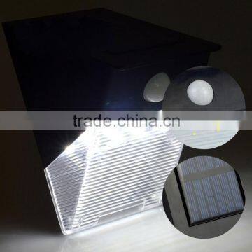 Quality Goods 12 Led Solar Human Body Induction Lamp Solar Wall Lamp Solar Garden Lamp Triangle Shape Led Light photo-3