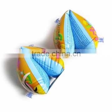 PVC inflatable baby armbands, inflatable arm ring/arm bands