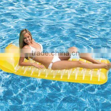 High quality pvc inflatable pool float air mattress