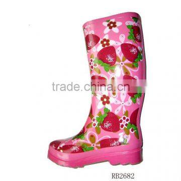 Ladies' Cheap Rubber Rain Boots / Rubber Boots /Rain Boots