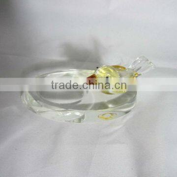 Bird Shape Crystal Candle Holder For Weeding Table Decoration